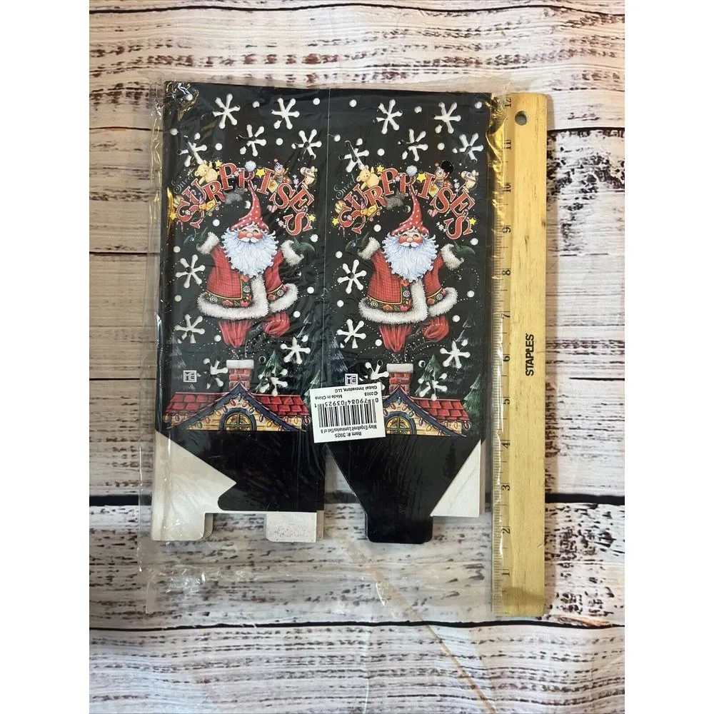 Mary Engelbright Paper Luminaries Set Of 8‎ Santa Sweet Surprises